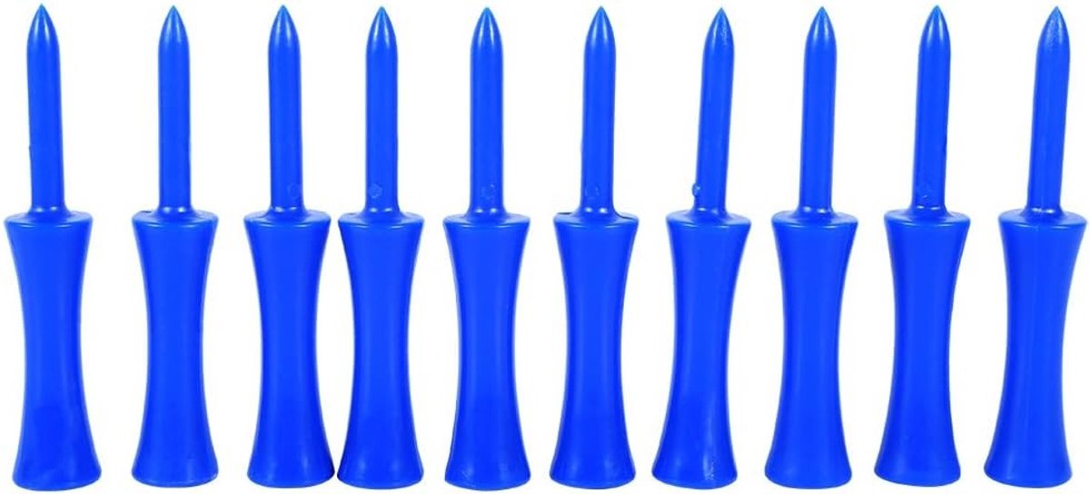 100 Stuks Plastic Golf Tees 68mm - Duurzame Stap-Down Accessoires voor Optimaal Golfplezier en Prestaties