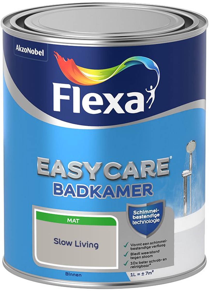 Flexa - Easycare Badkamer - Slow Living - 1 L - Kleur Van Het Jaar 2027