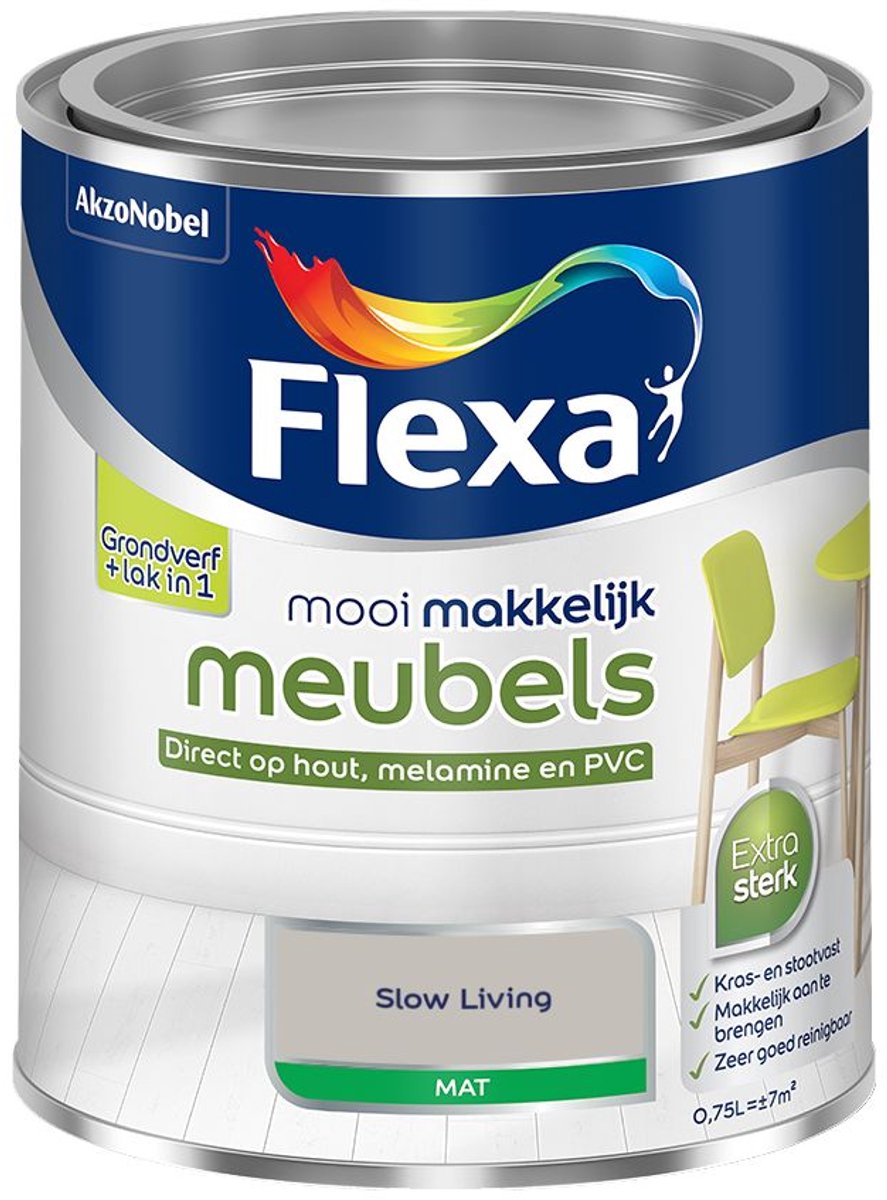 Flexa - Mooi Makkelijk Meubels Mat - Slow Living - 750 Ml - Kleur Van Het Jaar 2027