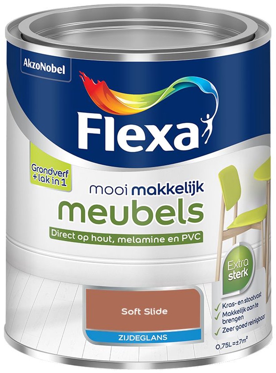 Flexa - Mooi Makkelijk Meubels Zijdeglans - Soft Slide - 750 Ml - Kleur Van Het Jaar 2027
