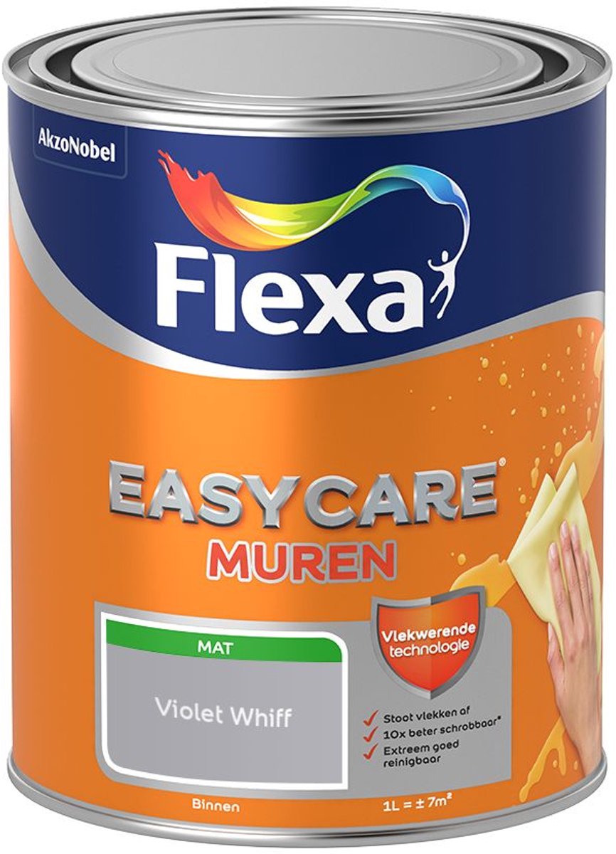 Flexa - Easycare Muren - Violet Whiff - 1 L - Kleur Van Het Jaar 2027