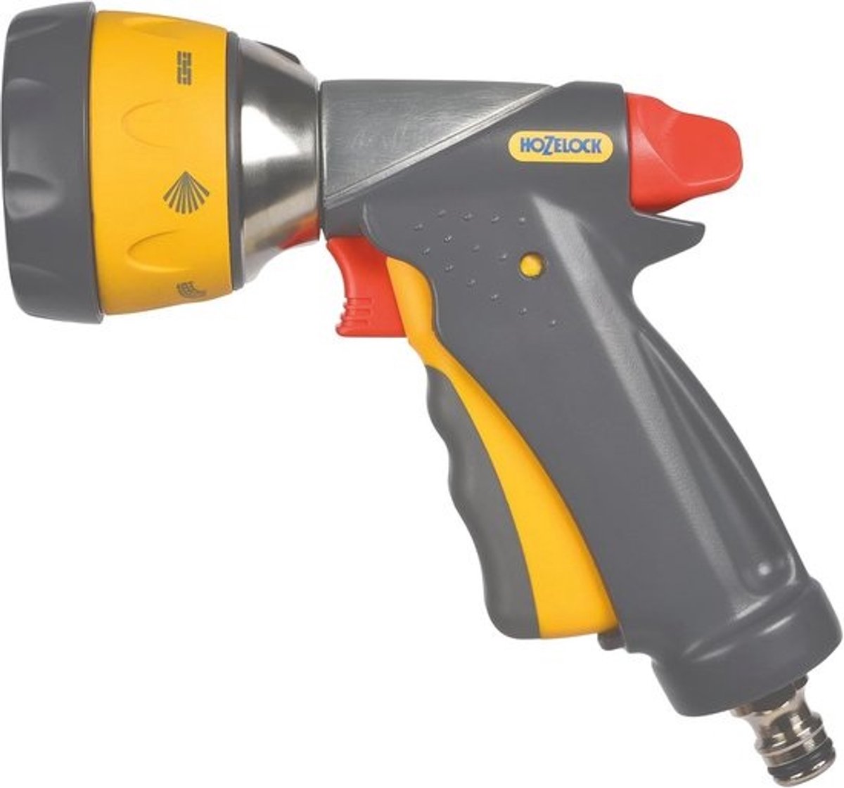 Multifunctioneel metalen sproeipistool voor intensief gebruik met ergonomische grip en 7 sproeifuncties