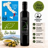 ARISTEO Biologische Extra Vierge Olijfolie 500 ml – Zuurgraad 0,11% – Oogst 2025 – 100% Zuid-Italië – Non Filtrato – Eerste Koude Persing – Warm & Koud Gebruik