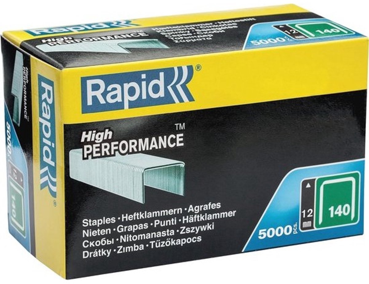 12 mm Krammen voor Tackers - 5000 Stuks - Plat Draad Krammen voor Hout en Folie