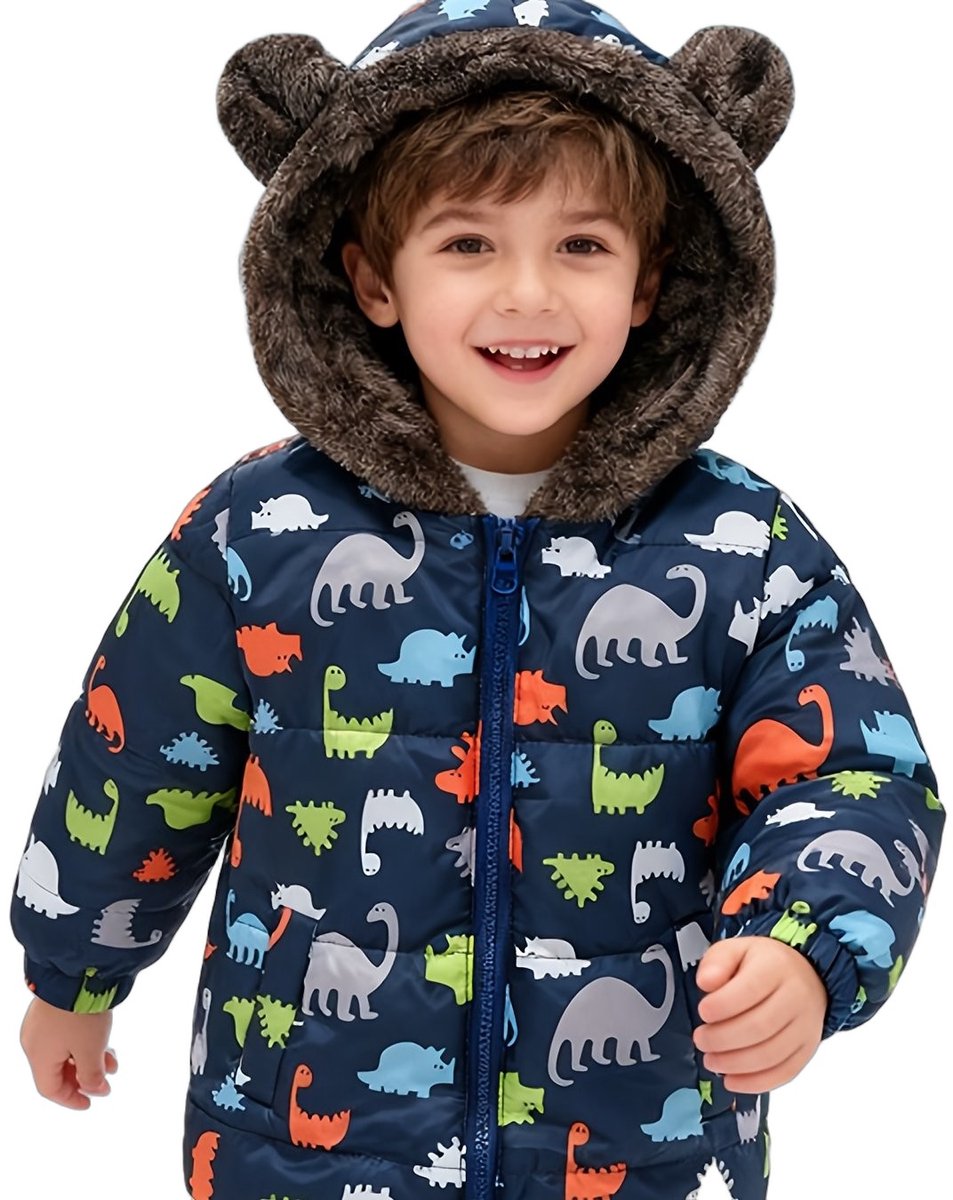 Currero Winterjas Parka Jongens Lange Jas Wintermantel Overjas Gewatteerd Waterdicht Winter Stijlvol Mantel Kinderen 1-2 Jaar Koningsblauw