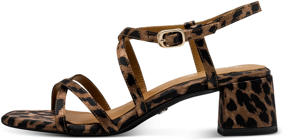 Tamaris dames sandaal - Beige multi - BRUIN