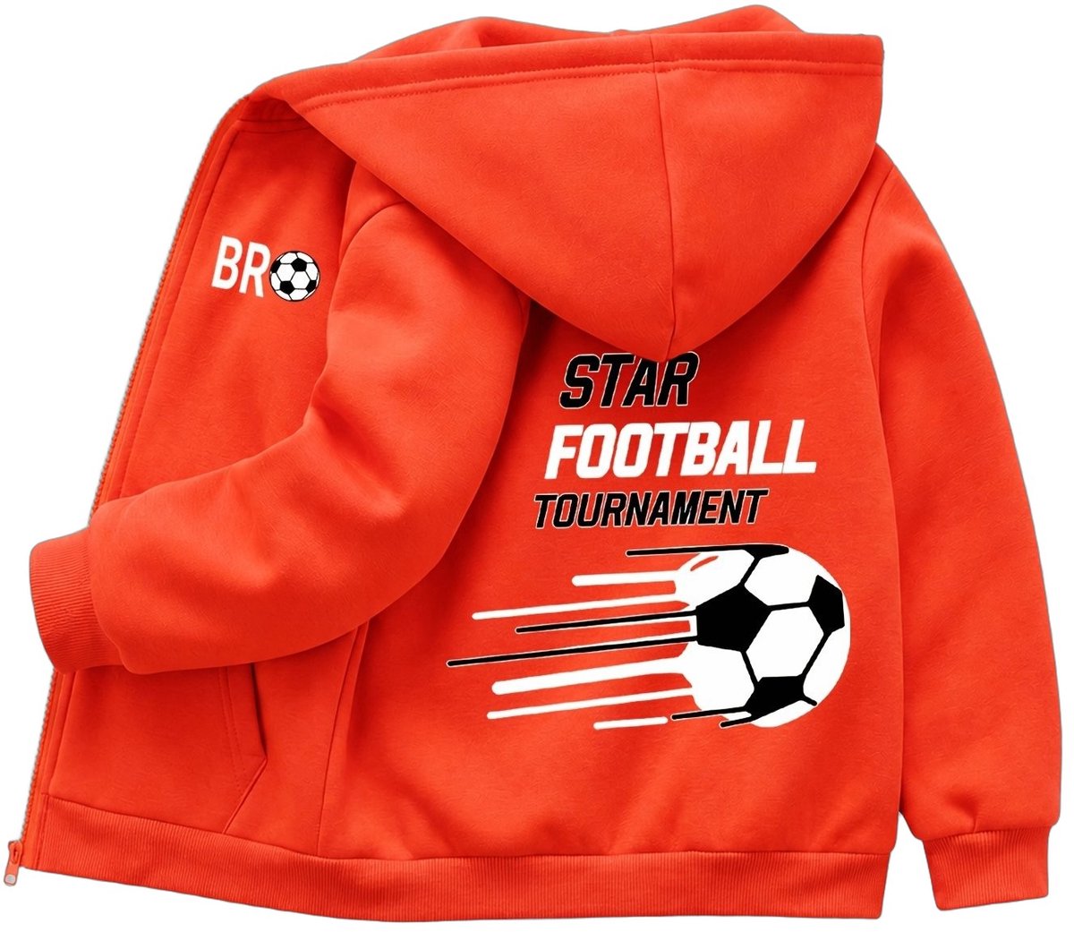 Currero Winterjas Parka Jongens Lange Jas Wintermantel Overjas Gewatteerd Waterdicht Winter Stijlvol Mantel Kinderen 14-15 Jaar Oranje