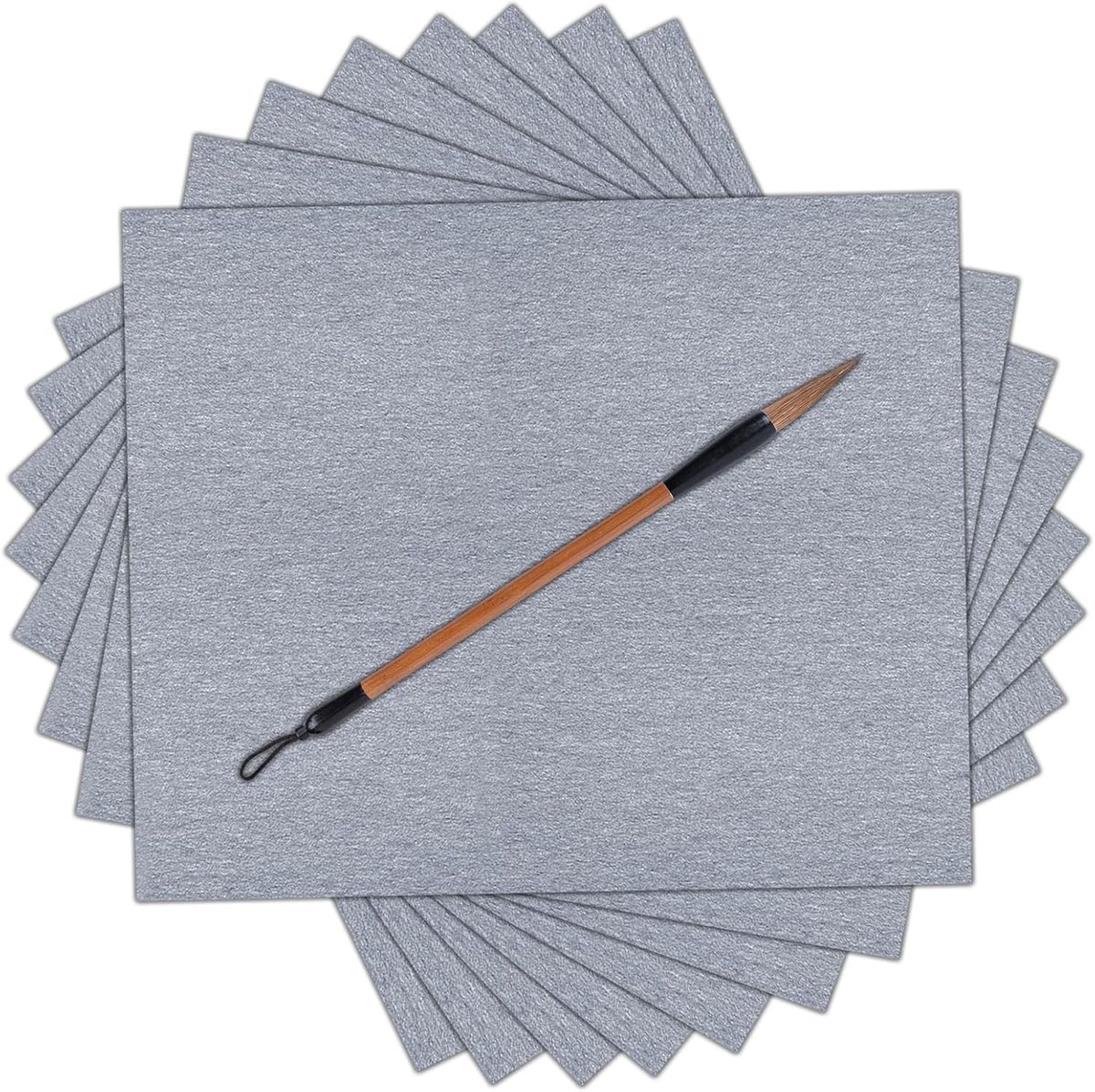 Herbruikbare Waterpapier Set van 8 Stuks voor Chinese Calligrafie - Magisch Schrijfpapier voor Beginners en Kinderen