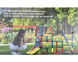 QUADRO Klimparkour 31100 – 238-delige Bouwset – Klimrek & Speelparcours – Binnen & Buiten