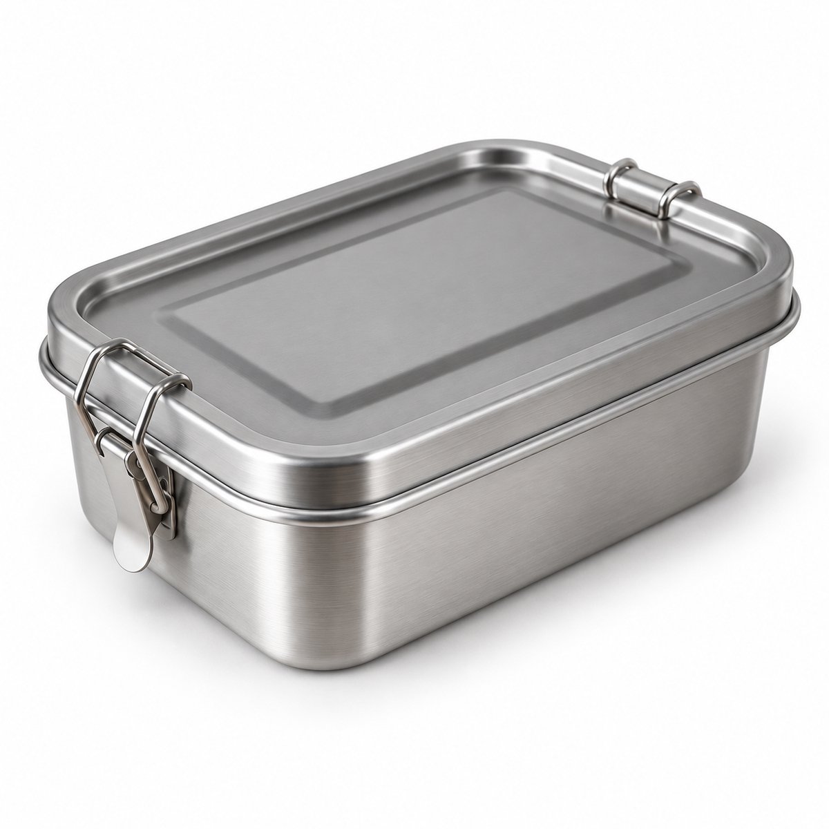 My Green Deal – RVS Lunchbox 600ml – Duurzame Broodtrommel & Snackbox – Fruitbakje Volwassenen & Kinderen – Meal Prep Bakje – Lekvrij & Herbruikbaar