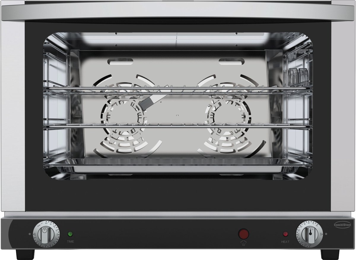 Combisteel 7543.0020 CONVECTIEOVEN BEVOCHT. 4XGN 1/1 - Horeca & Professioneel
