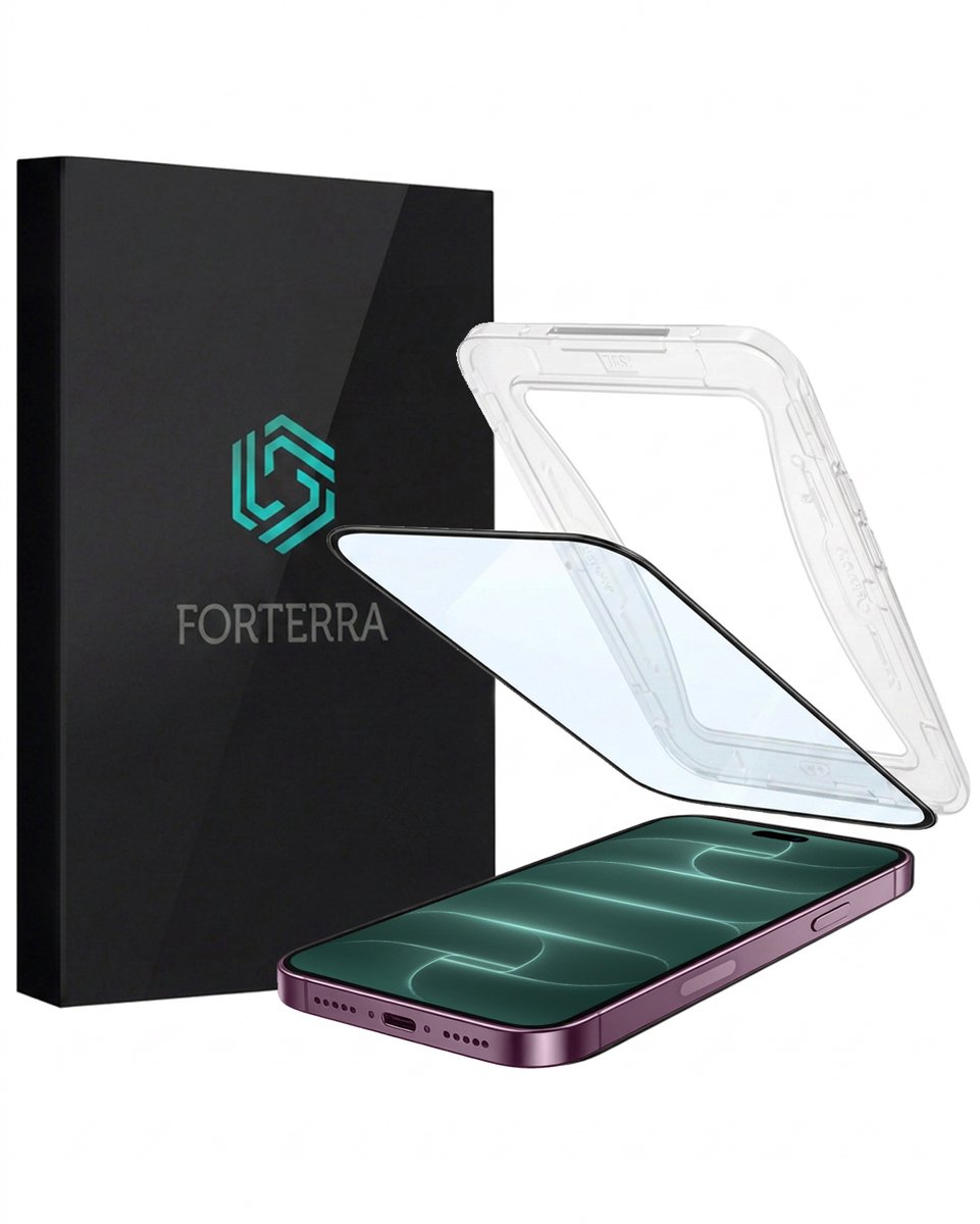 Screenprotector Geschikt voor Apple iPhone 18 Pro - Met Installatie Kit - Beschermglas - Gehard Glas - Tempered Glass - Screen Protector