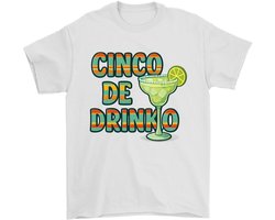 Cinco de Mayo Shirt – CINCO DE DRINKO – Feest Outfit – Unisex T-Shirt voor Dames & Heren – Leuk Cadeau