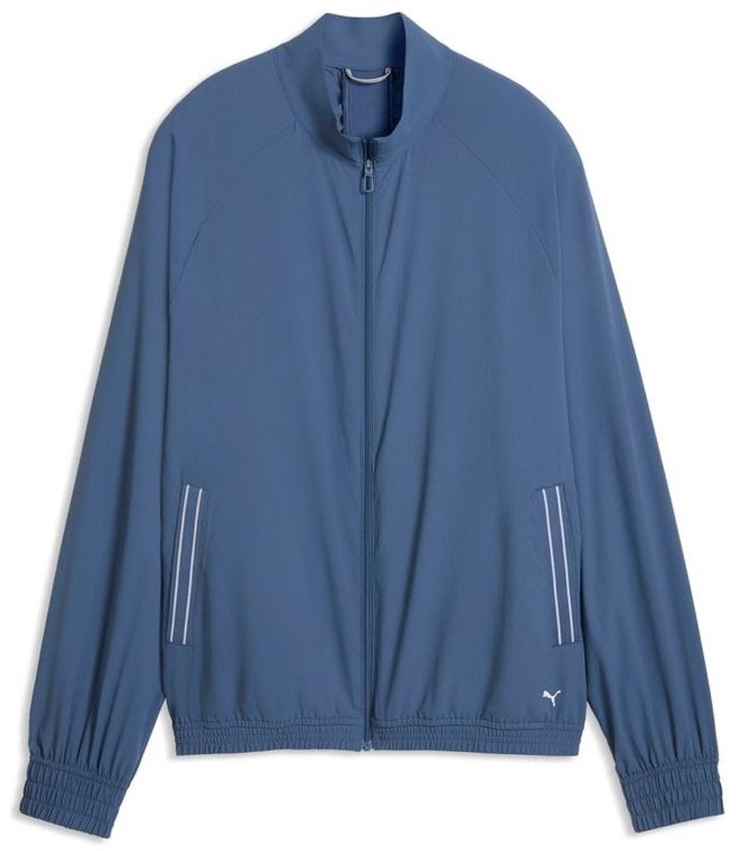 Puma dames trainingsjack W FZ Wind Golf Jacket 635033 Dark Indigo