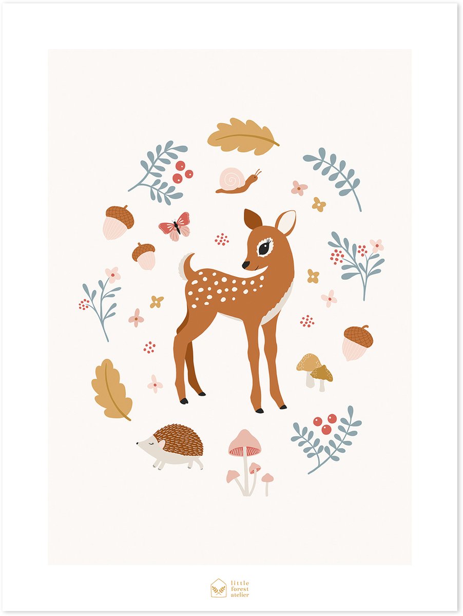 Lilipinso Joro Poster - Sweet Fawn
