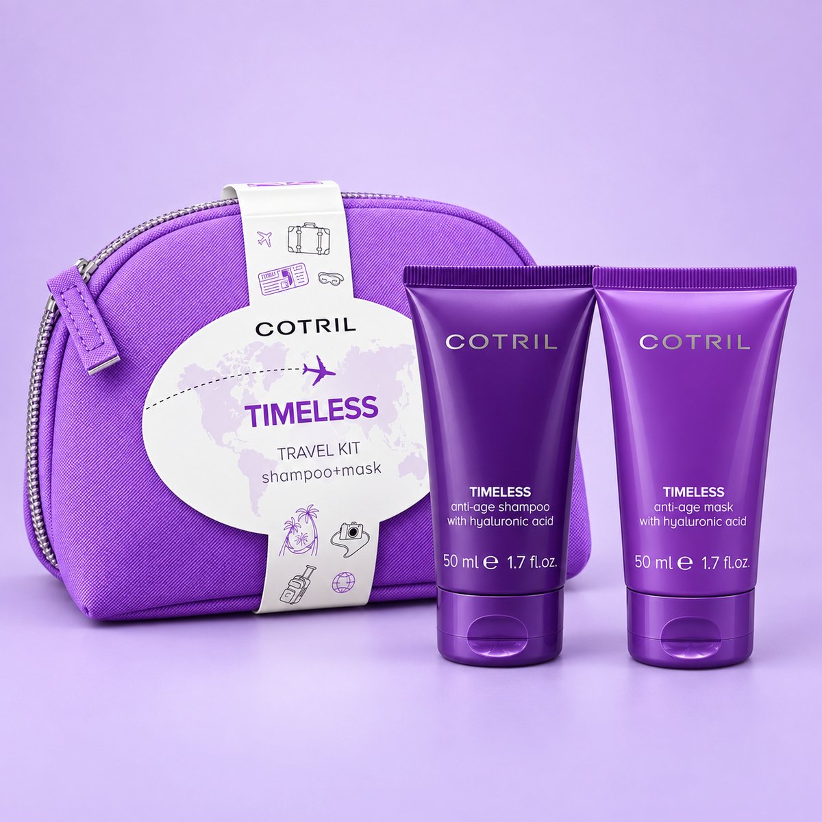 Cotril - Timeless Travel Kit - Shampoo 50 ml & Mask 50 ml