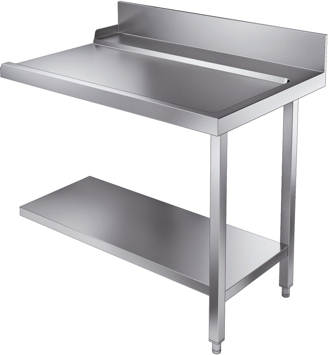 CombiSteel AFVOERTAFEL BODEM 1100 RECHTS - 7106.1040 - Horeca & Professioneel