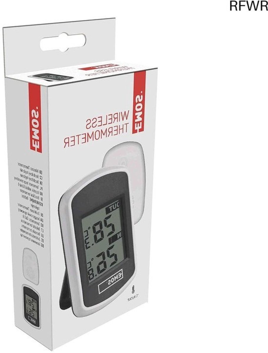 RFWR® Draadloze Digitale Buiten- en Binnenthermometer met Buitensensor