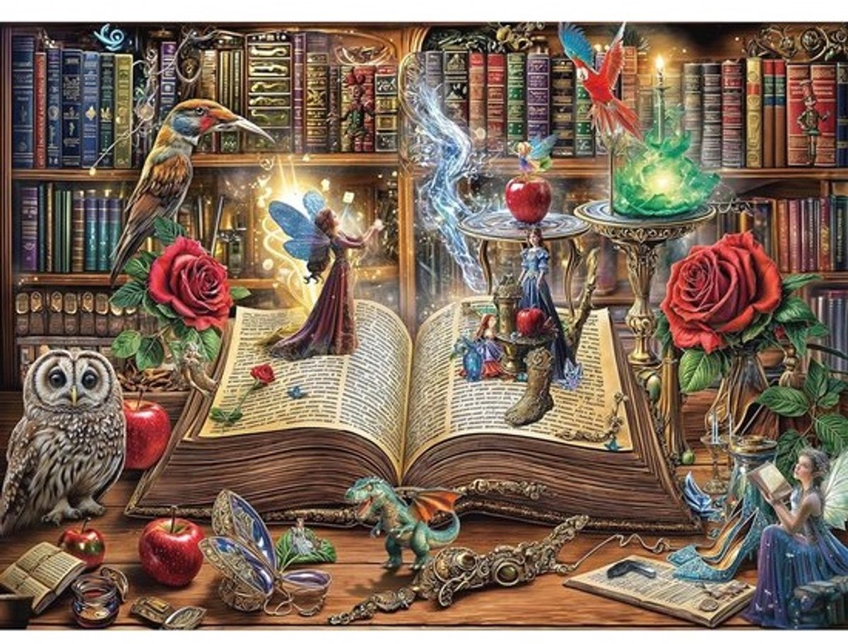 Puzzel 1000 Stukjes voor Volwassenen - Uitdagende Gezins Puzzel met Magisch Thema