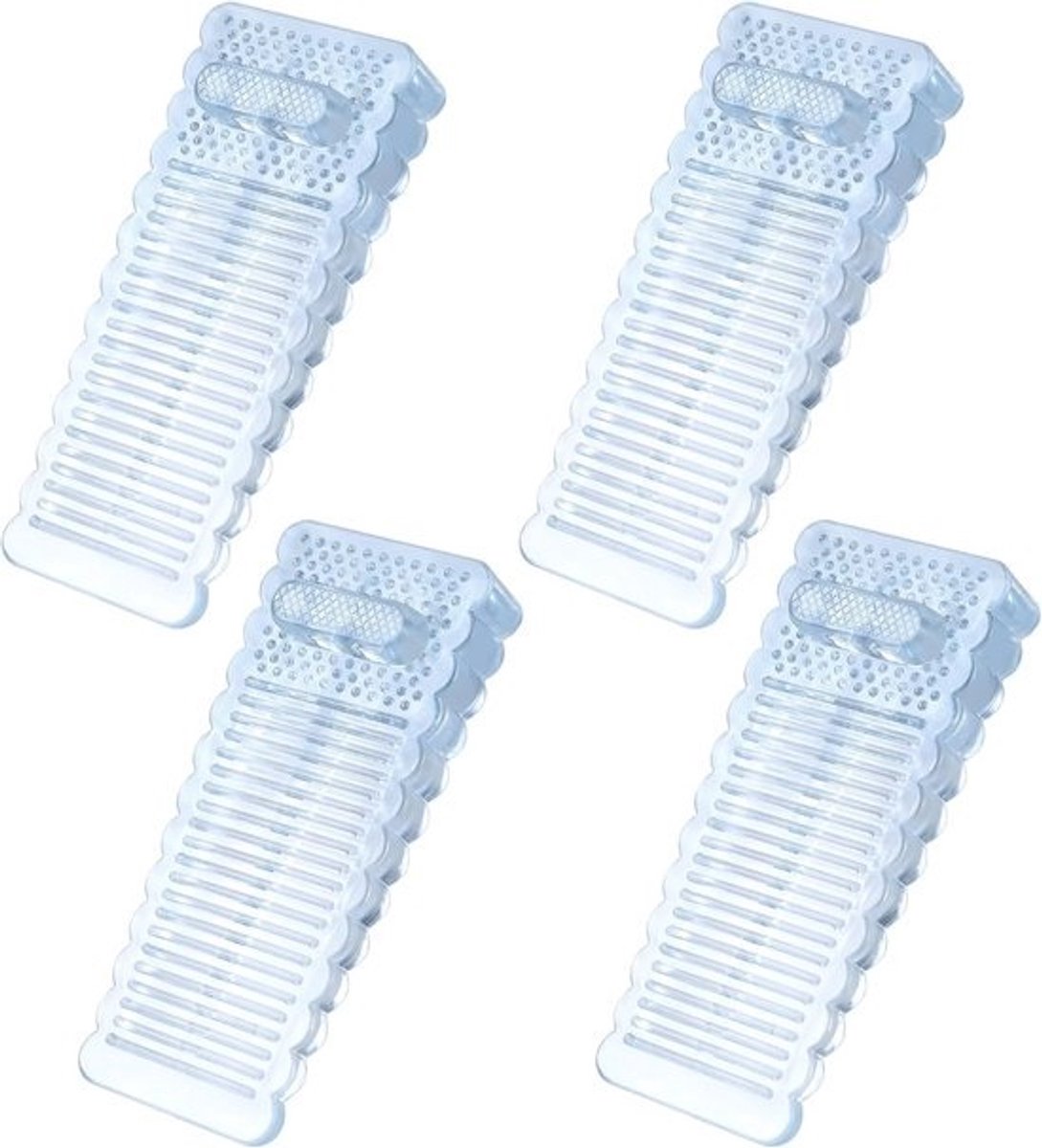 Wig Deurstoppers - Antislip, Verstelbaar en Krasbestendig - 4 Stuks