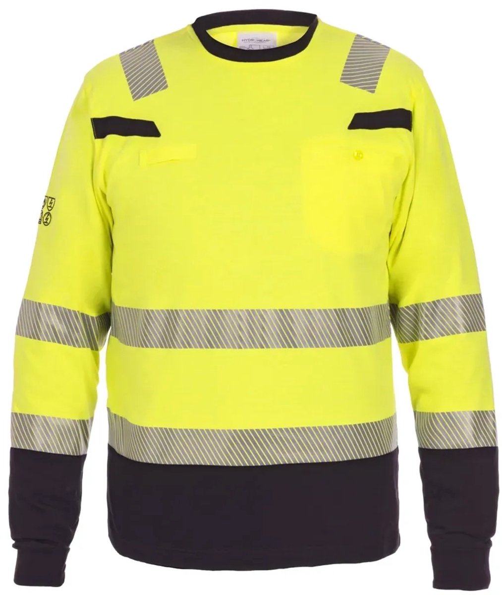 Hydrowear Murcia brandvertragend antistatisch reflecterend Multinorm werkshirt Maat M werkshirt