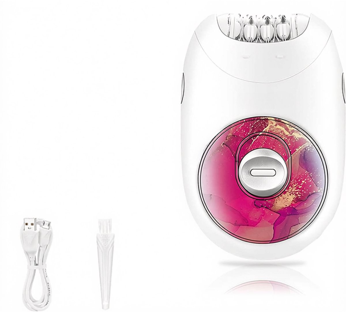SNJY® Epilator - Gezichtsepilator Vrouw - Epilator Gezicht - 2 Snelheden - Wit
