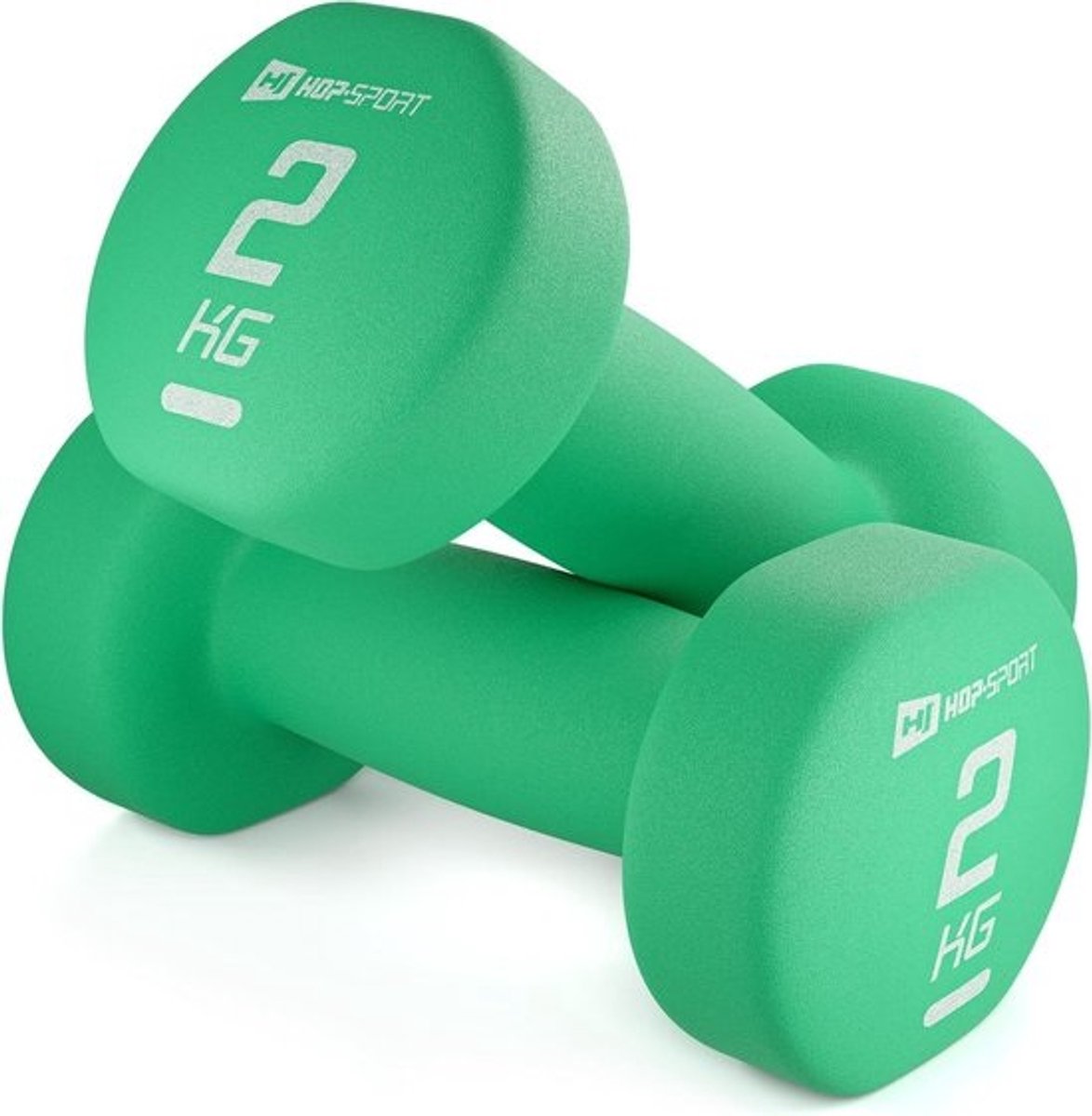 Set van 2 Neopreen Halters voor Krachttraining en Fitness