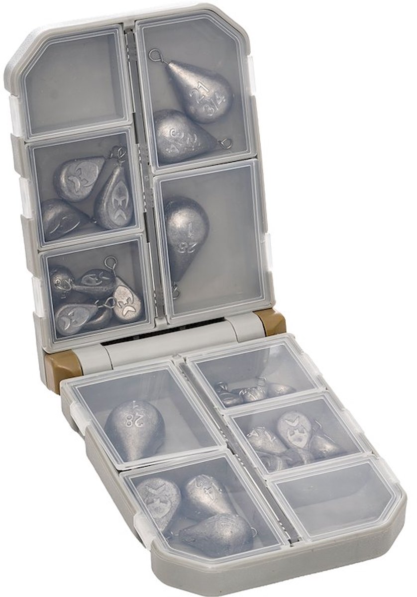 Westin Rigging Box Switch Weights 3.5gr-28gr Natural Polished 25 stuks