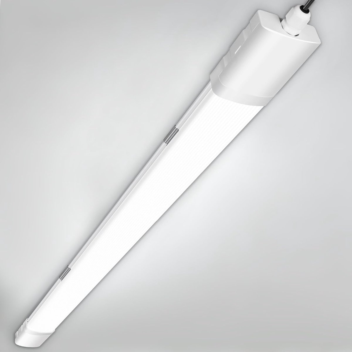 Ledstrip, 36 W, 120 cm, neutraal wit, 4000 K, waterdicht, IP65, geschikt voor werkplaatsen, kantoren, kelders, keuken, huis, school en restaurant