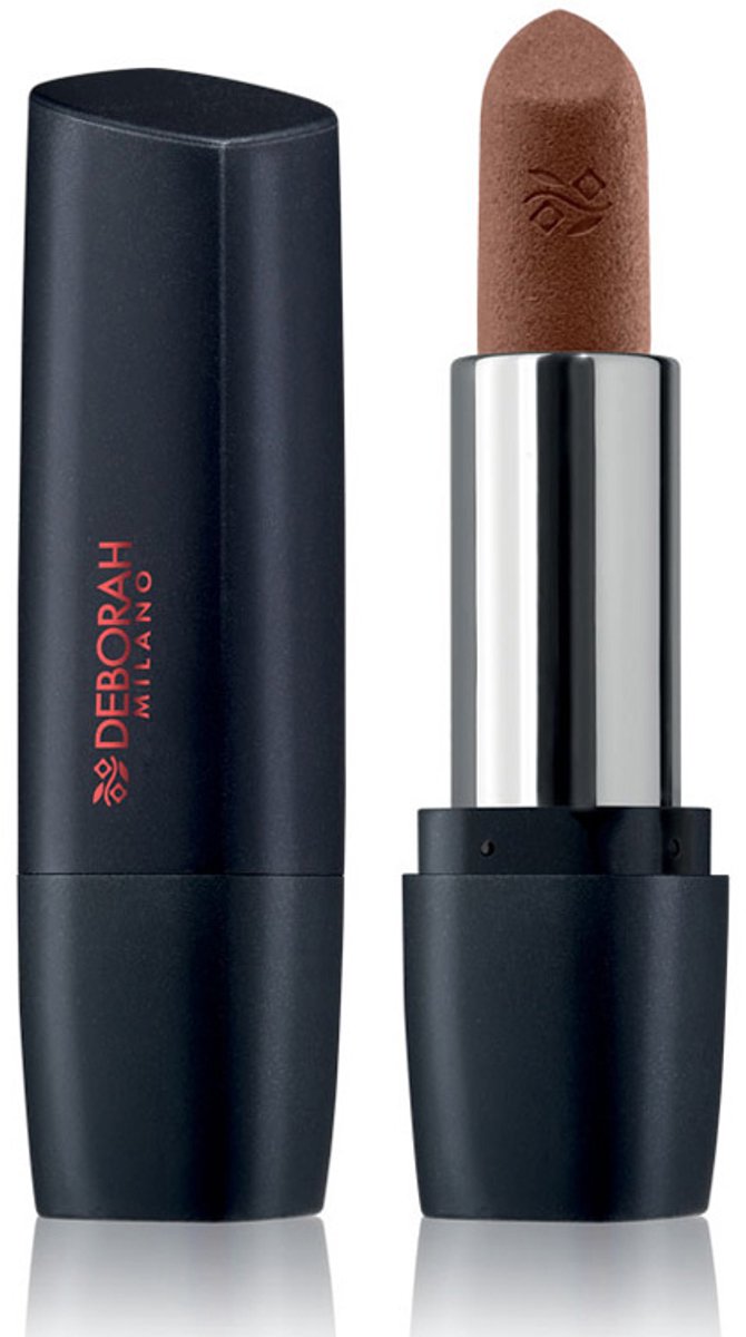 Deborah Milano Milano Red Mat Lipstick 26 Nude Skin – Matte Lippenstift - Intense, Langhoudende Kleur - Fluweelzachte Textuur - Hoge Pigmentatie - Perfecte Dekking & Elegante Finish
