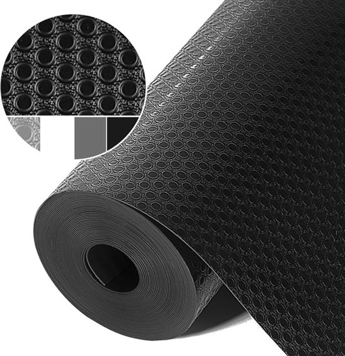 Lademat - Antislip en Waterdicht - 1 stuk - Zwart - EVA-Materiaal - 30cm x 150cm