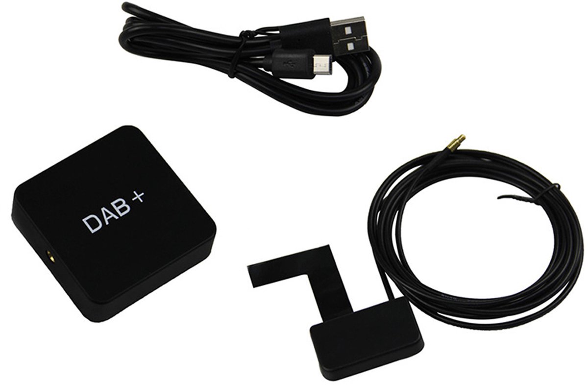 DAB+ Adapter – USB – Digitale Radio – Voor Android 5.1+ – Voor Autoradio