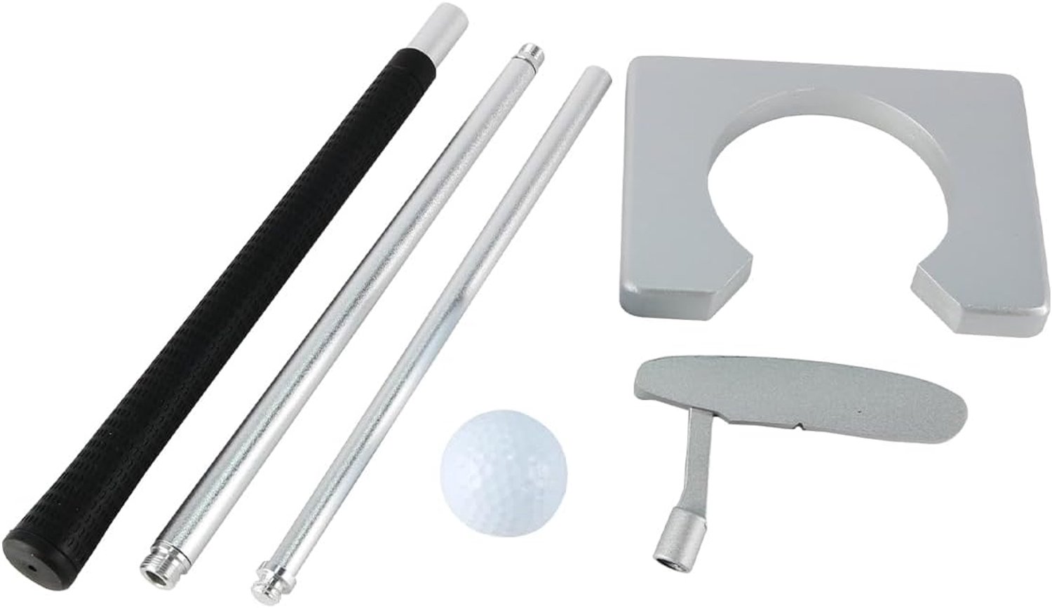 Golf Putting Set - 3-delig - Aluminiumlegering - Perfect voor indoor oefenen - m-winkel