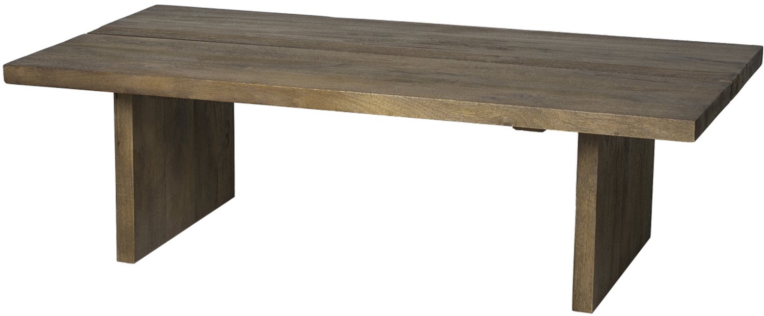 DÉJA Living Salontafel Espoo - Rechthoek Donkerbruin Hout - 120x60x36cm