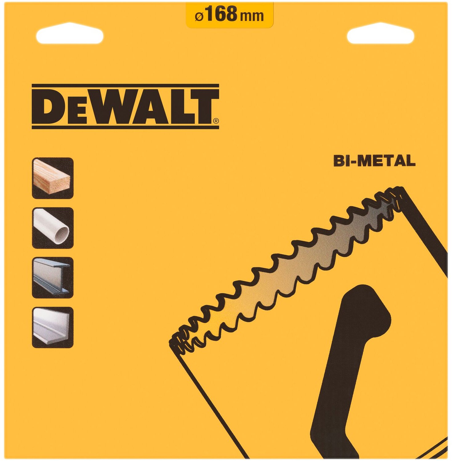 DeWALT Toebehoren - Gatenzaag 168x46,5 mm DT90373