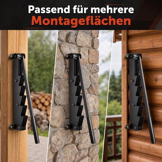 Froadp 2PCS Handmatige aanmaakhoutklover – Houtklover met mes voor aanmaakhout – Inclusief draagtas — afbeelding 4