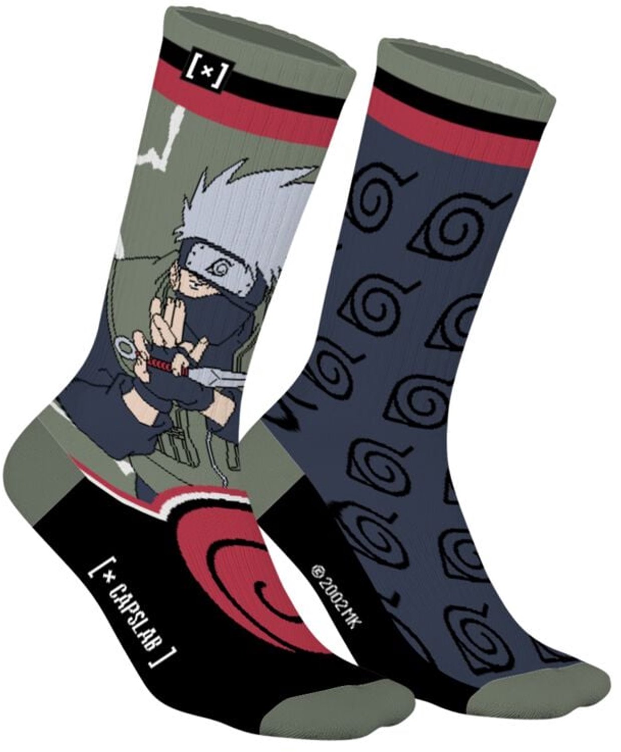 Naruto CAPSLAB - Kakashi Unisex Sokken - meerkleurig - EU 39-42