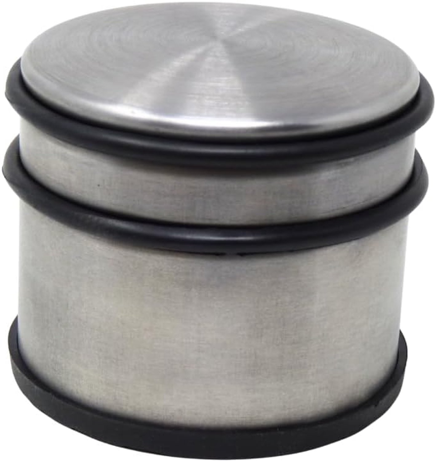 Deurstopper Ø 9 cm - roestvrij staal - elegant design - robuuste deurbescherming - ServiceTopper