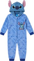 Lilo & Stitch Onesie - Maat 134/140 - Coral fleece - Pyjama - Blauw