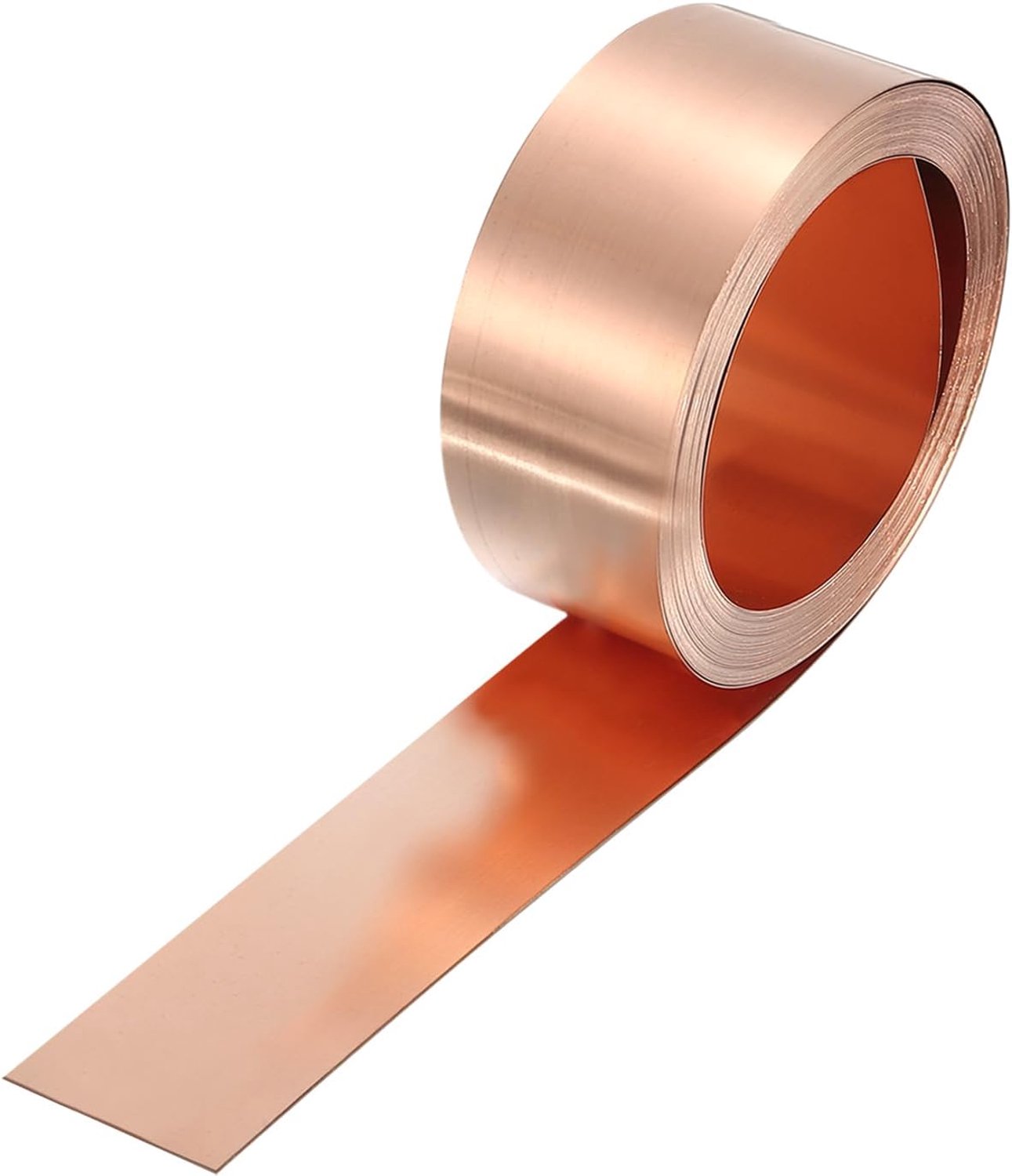 Koperfolie 2500 mm x 20 mm x 0,5 mm - 99,9% puur koper - robuust en duurzaam - ideaal voor doe-het-zelf projecten - m-winkel