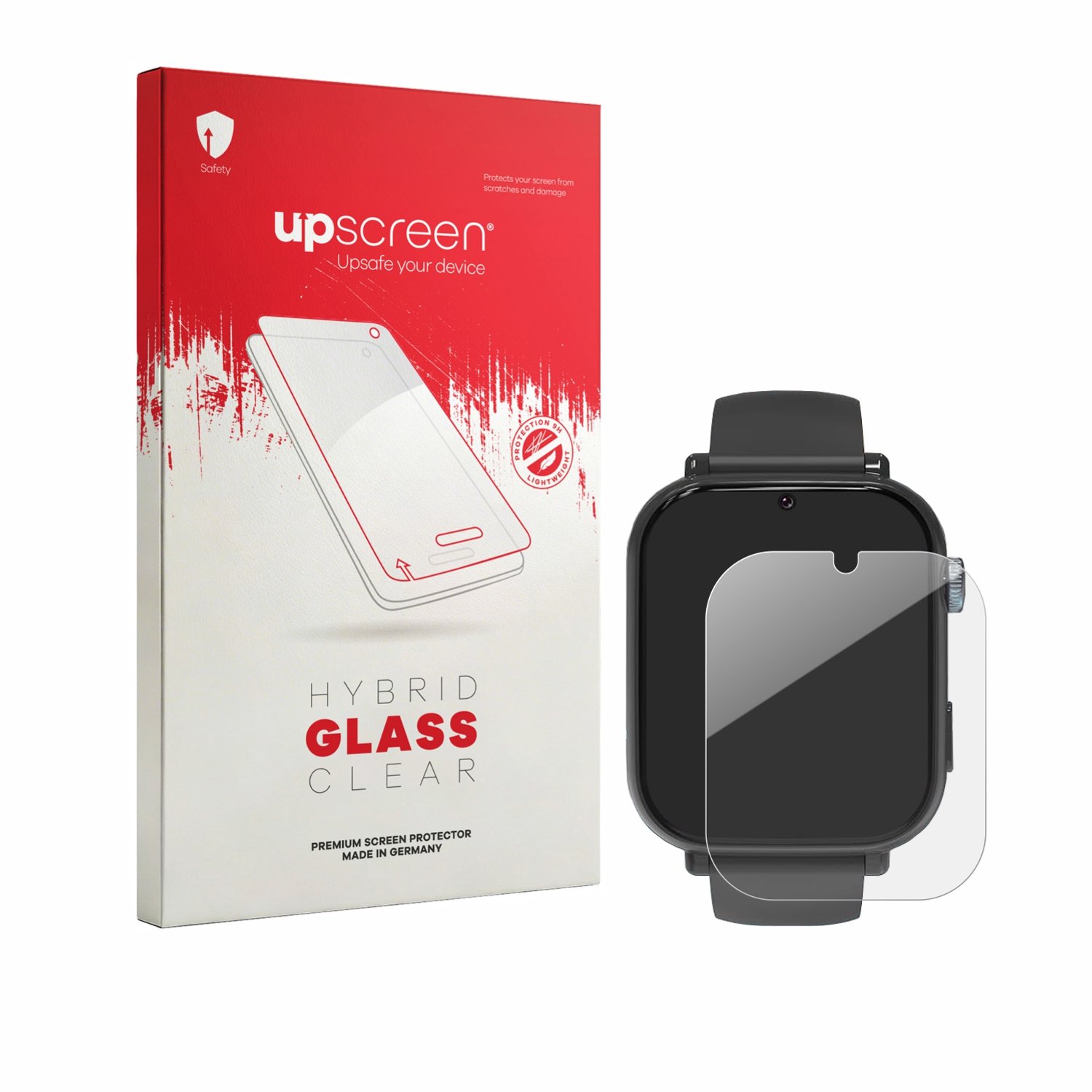upscreen - Screenprotector voor Berilona A22 - Folie Beschermfolie Beschermglas transparant