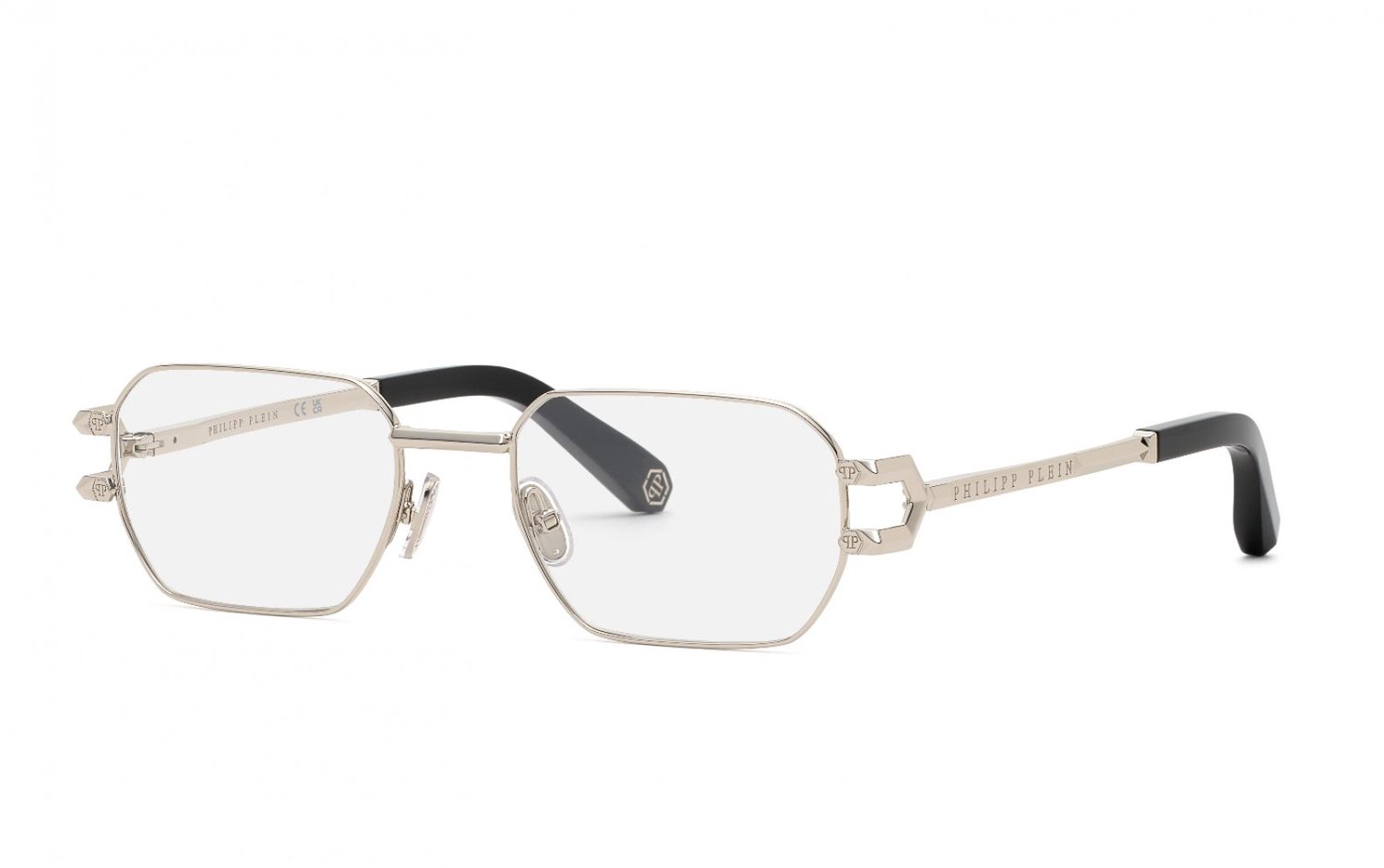 Philipp Plein VPP264 Palladio lucido 54/20/145 MAN Brilmonturen