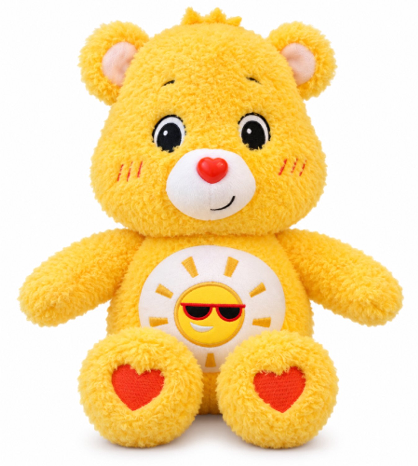 Care Bears Geel Pluche Knuffel Troetelbeertjes 30 cm