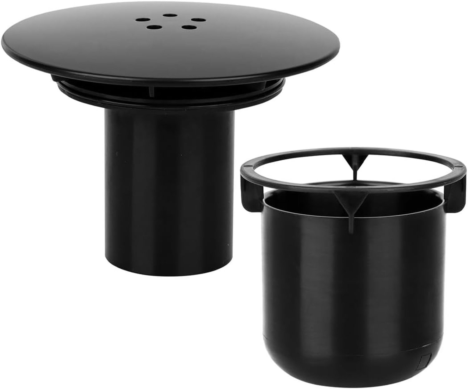 Doucheafvoerdeksel 115 mm - roestvrij staal - eenvoudig te reinigen - duurzame upgrade - m-winkel