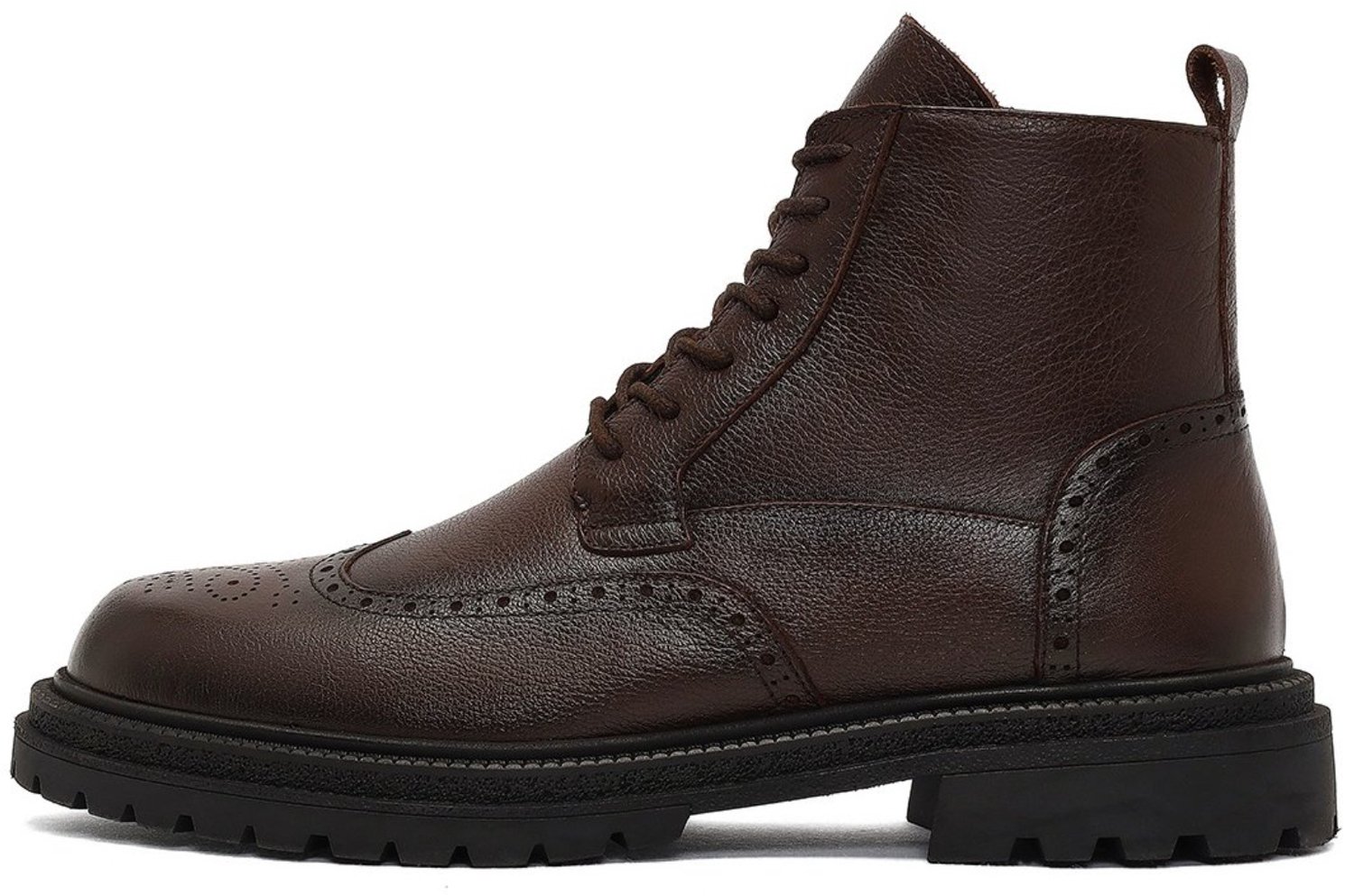 DERIMOD Ankle Boots Leather Ankle Boots