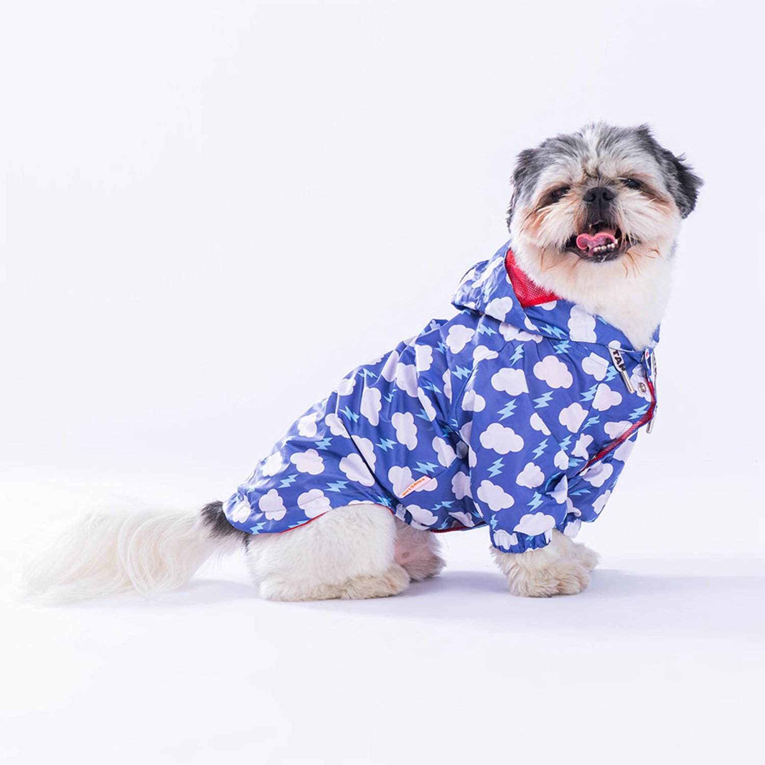 Pawstar Tonitruum - Hondenregenjas - Multicolor - XXL