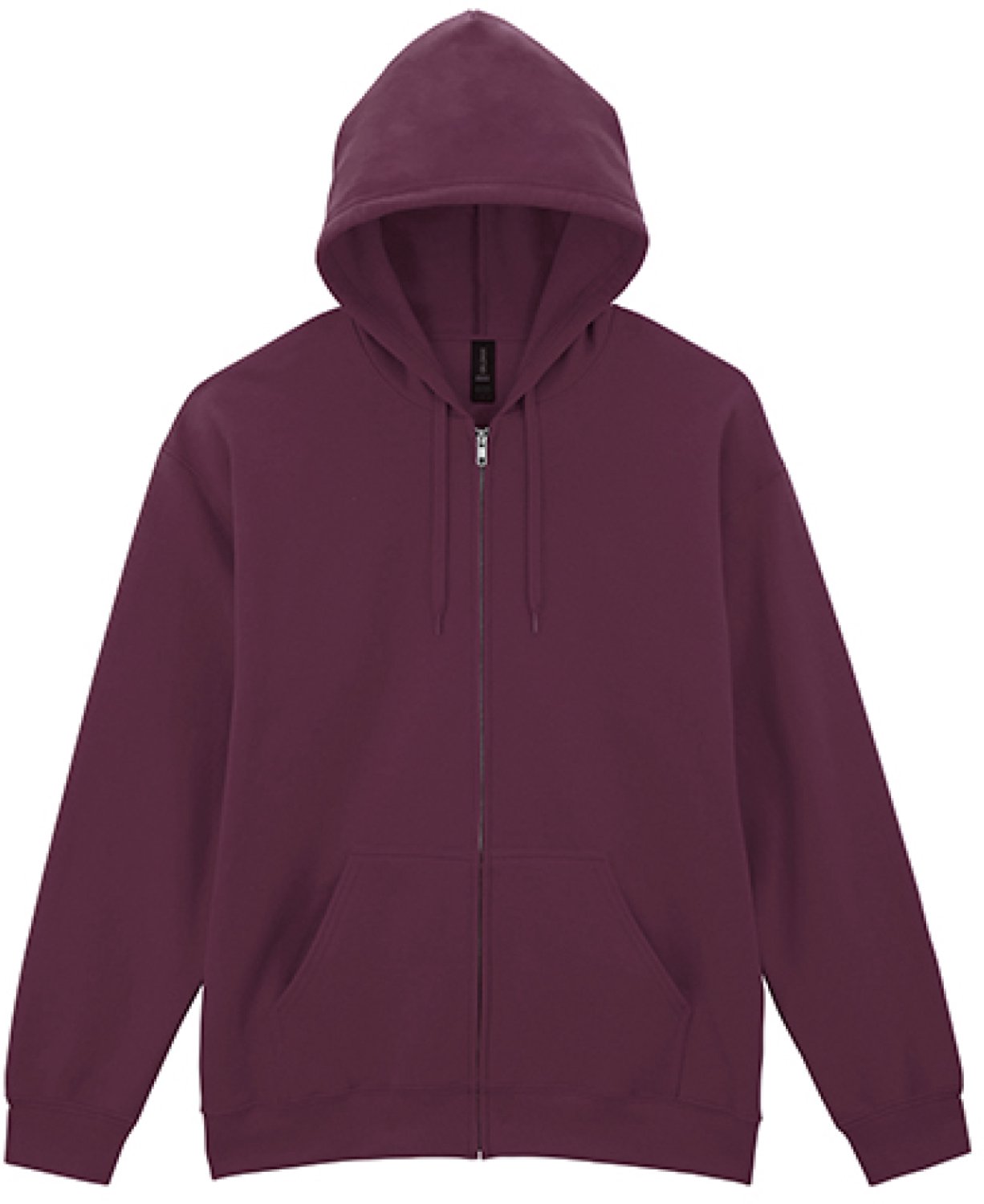 Gildan Softstyle® Midweight Fleece Adult Full Zip Hooded Sweatshirt – XXL Maroon