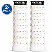 Padel Overgrip Wit – 2 Stuks | Duurzame Anti-Slip Griptape voor Padel & Tennis