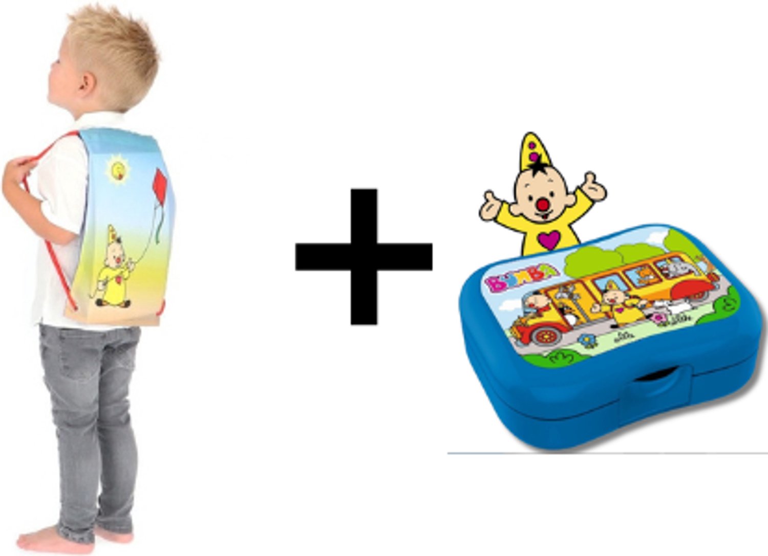 Bumba Voordeelset Gymtas en Brooddtrommel