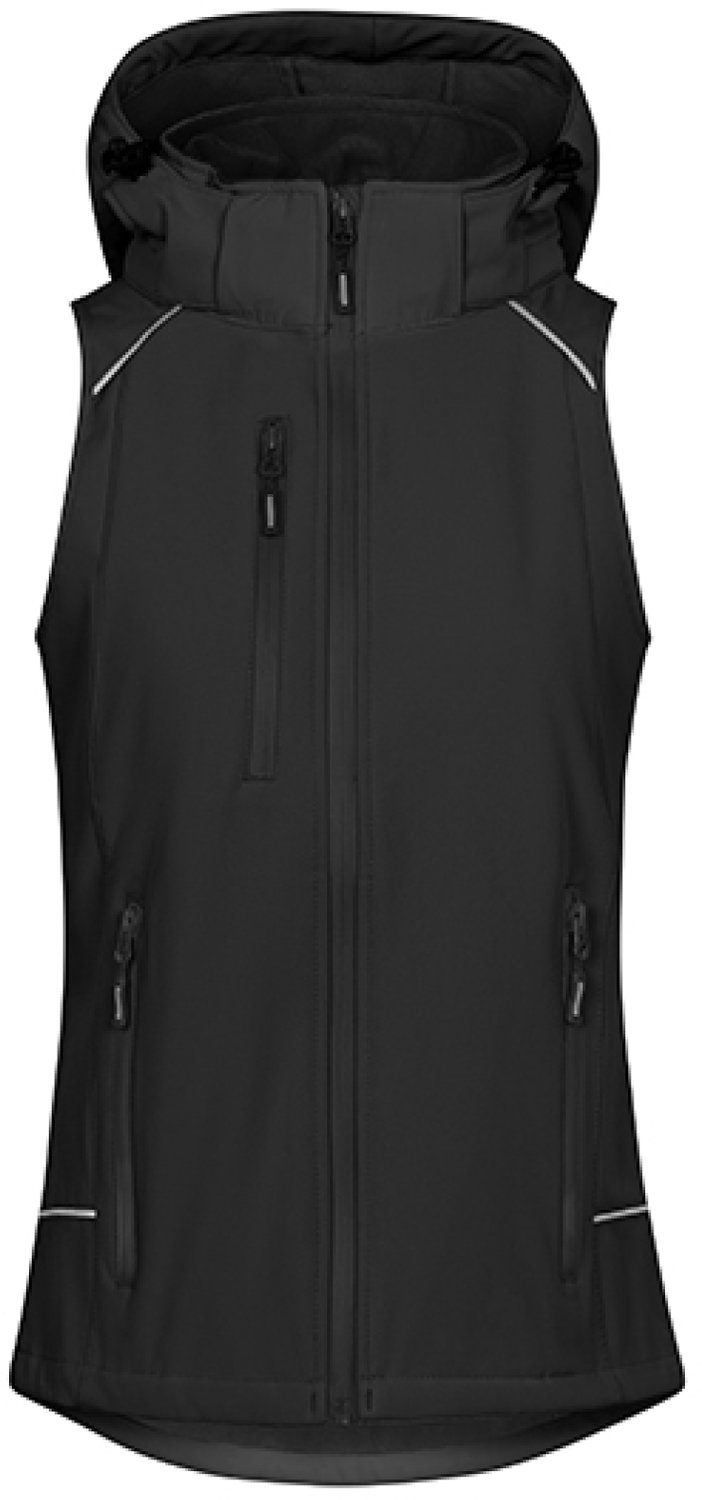 Promodoro Women´ Softshell Vest E7845 Zwart